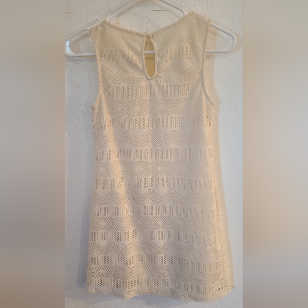 Cream Mini Dress - Picture 2 of 3
